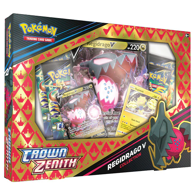 Pokémon – Sword & Shield – Crown Zenith – Regidrago V Collection